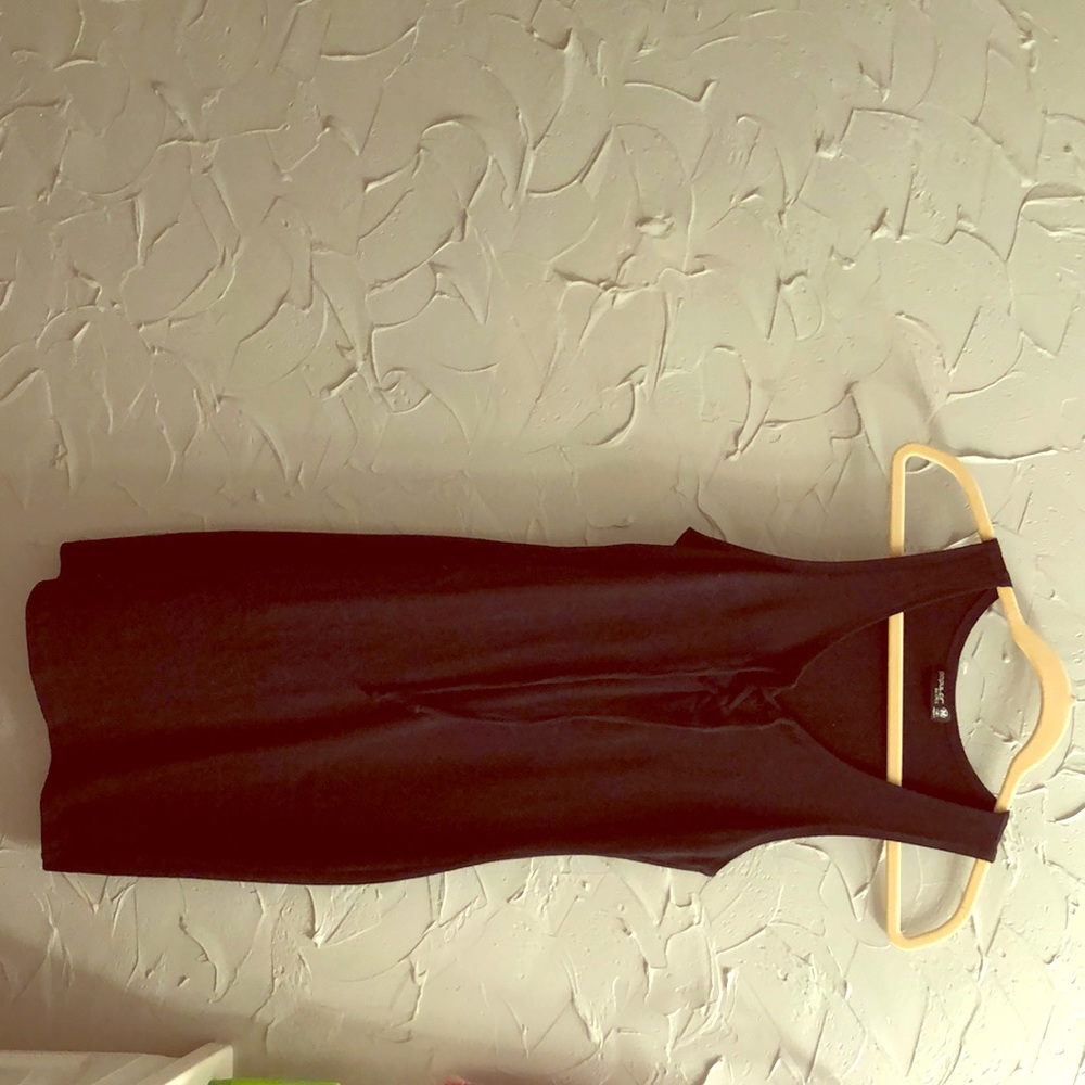 Black tank dress